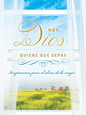 cover image of Hoy, Dios quiere que sepas